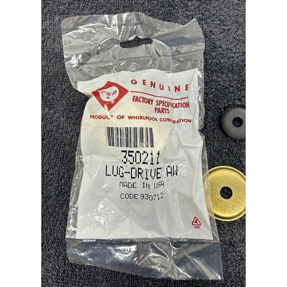 Whirlpool 350211 LUG-DRIVE AW Part New